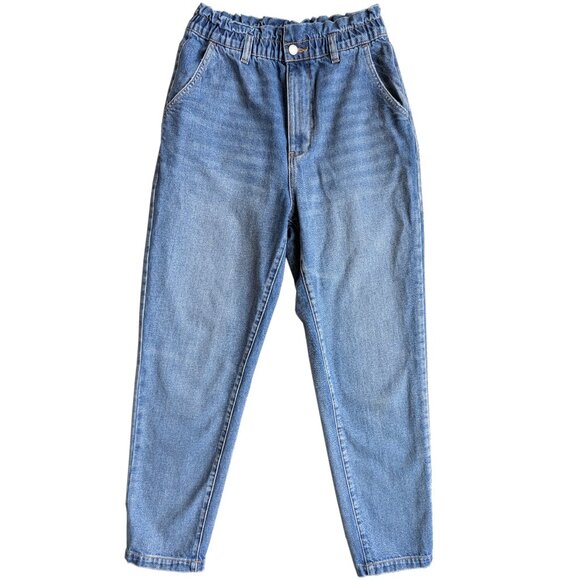 BDG Urban Outfitters Pull-on Mom High-Waisted Jeans Medium Wash | 28 - Picture 3 of 7